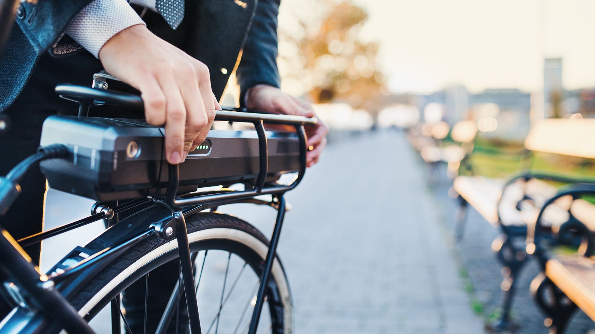 Batterie d'un vélo électrique