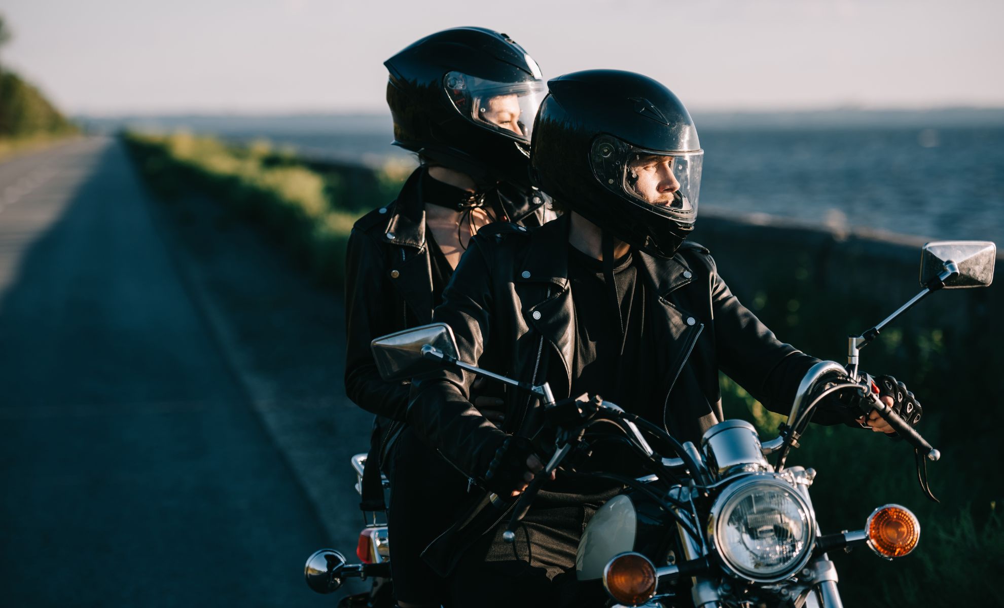 Passager à moto
