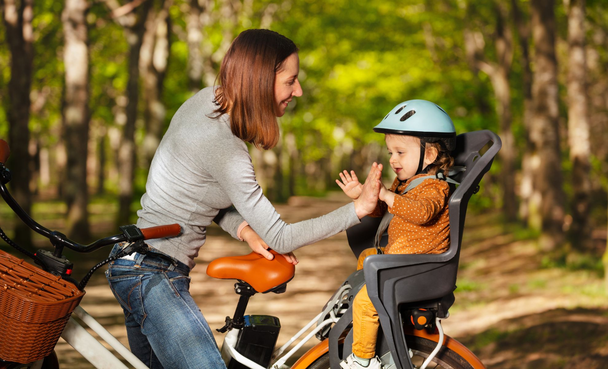 Danger pollution transporter ses enfants a velo peut nuire a leur sante