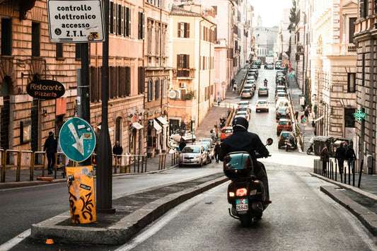 Scooter en ville