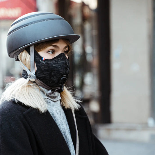 Un masque peut-il m’aider à respirer plus facilement dans une ville polluée ?