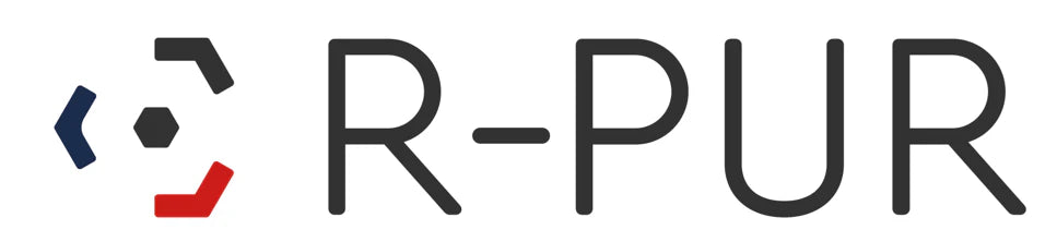 logo R-PUR en couleur bleu et rouge