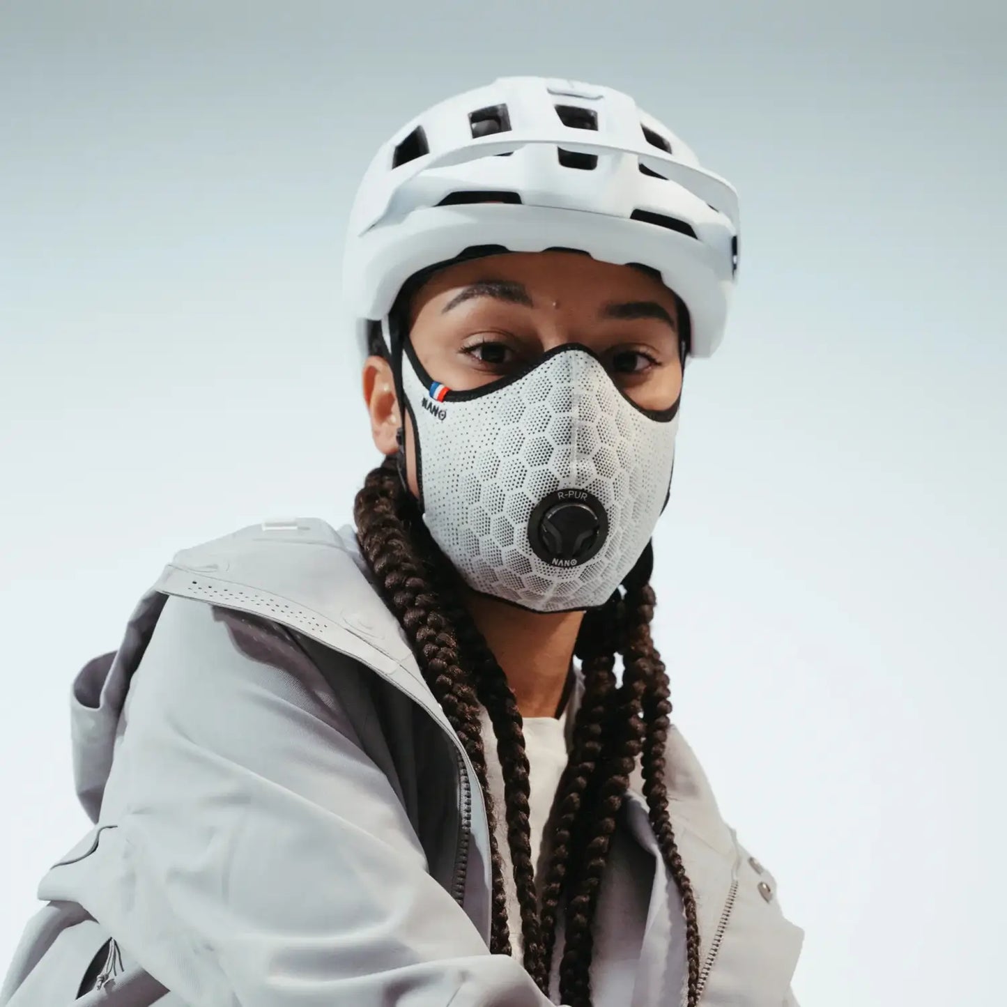 Masque avec Filtre Anti Pollution Leger Sport Moto Plusieurs Couleurs