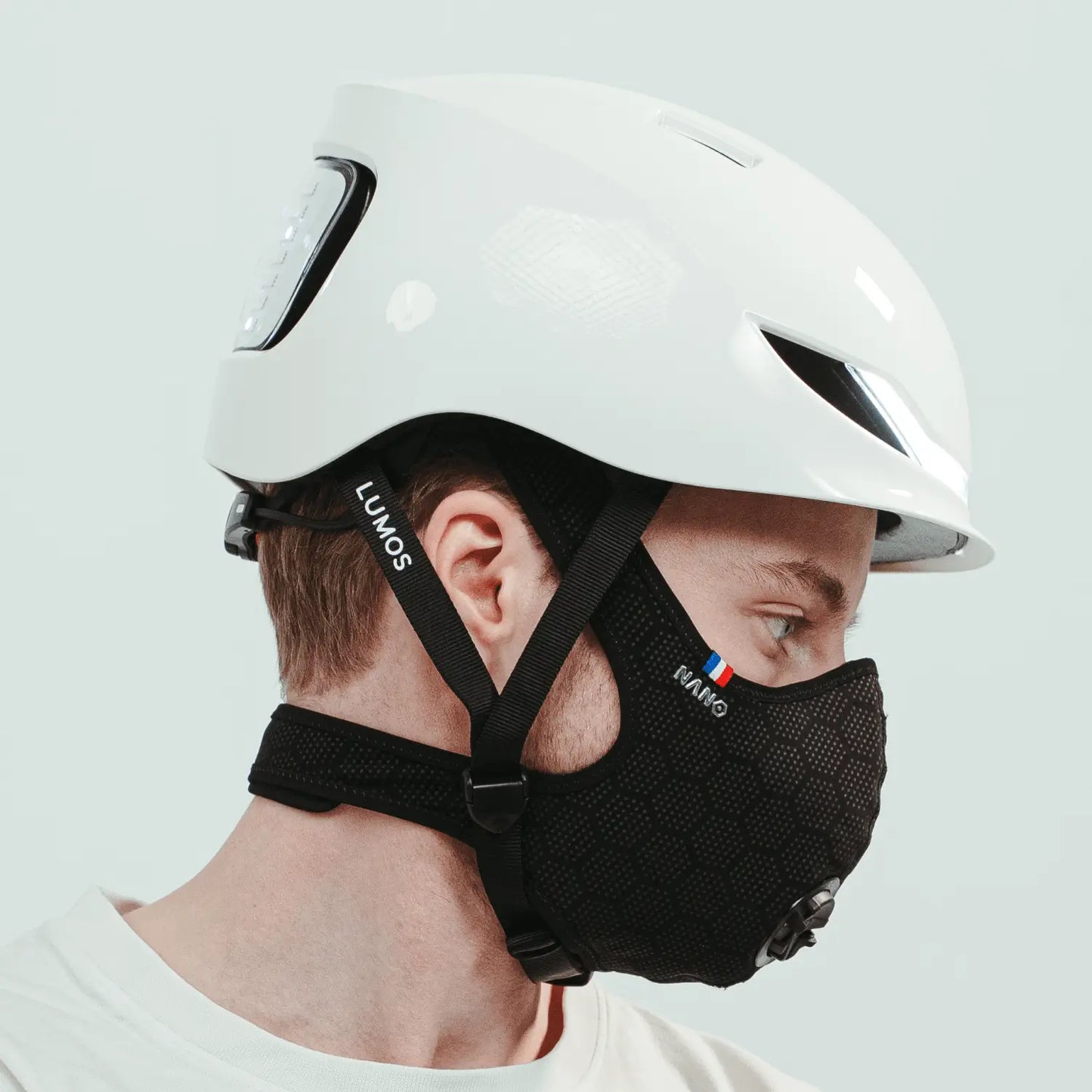 Cycling face mask - Nano Light