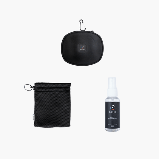 Étui + Sac lavage + Spray